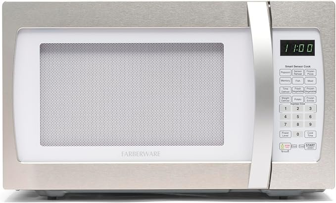 Farberware Countertop Microwave, 1100W, 1.3 cu.ft.